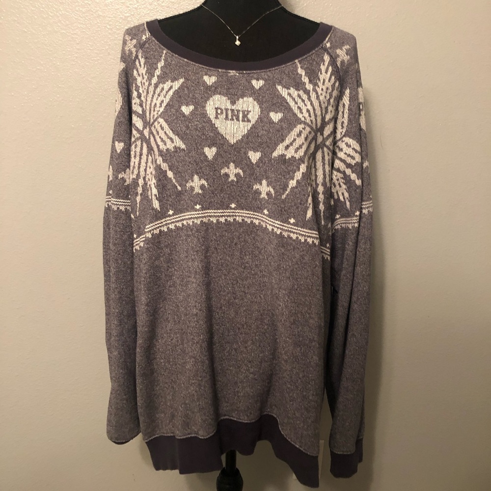 PINK Holiday Sweater